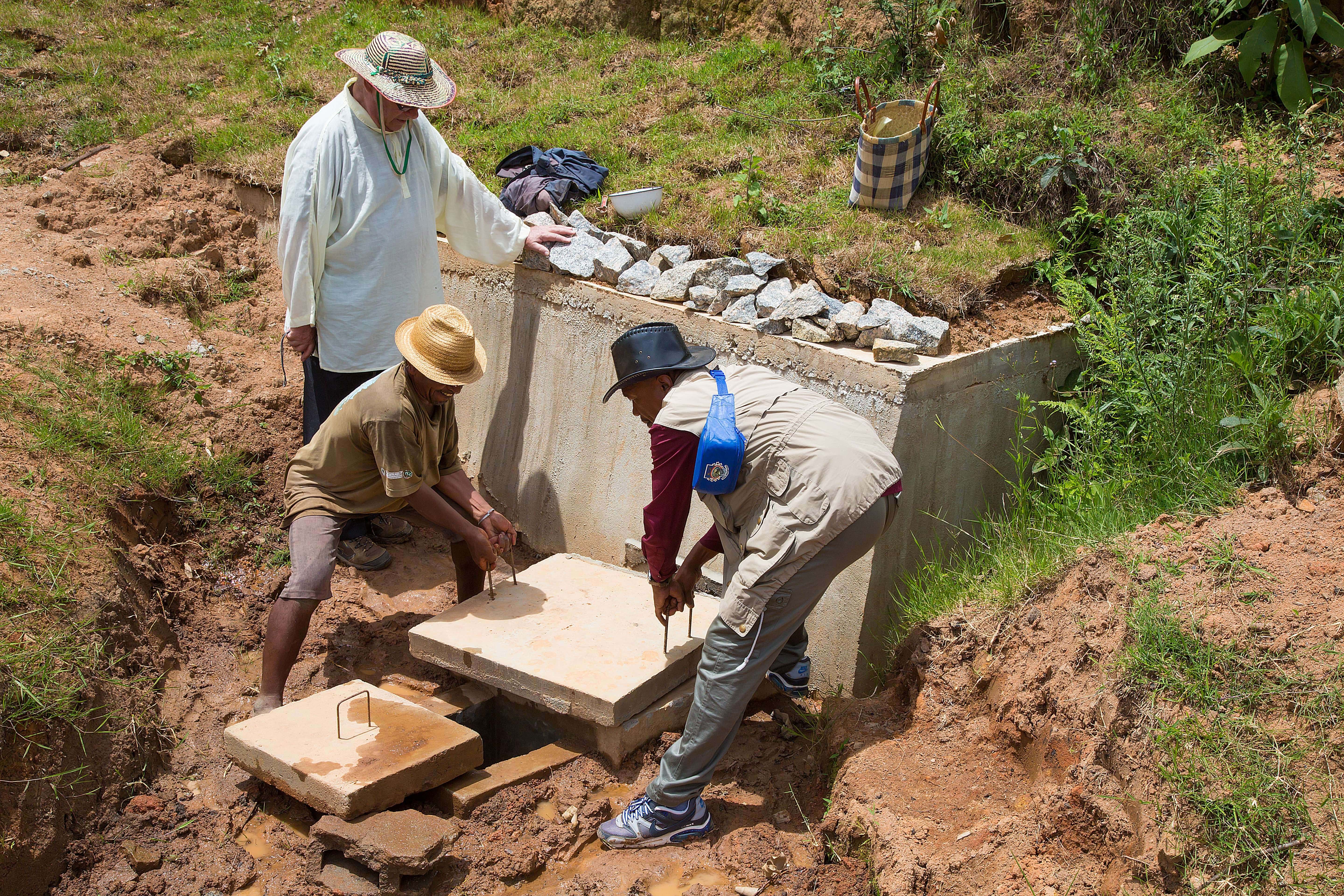 Travaux pour accès à l'eau